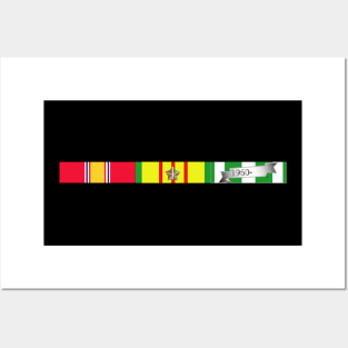 Vietnam RIbbons SVC bar Posters and Art